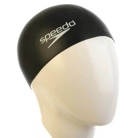Speedo Junior Swimming Cap - Plain Moulded Silicone