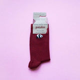 Bare Kind Adults Socks -  Bamboo Embroidered & Ribbed