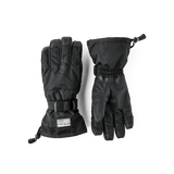Hestra Adults Ski Gloves - Gauntlet SR 5-finger (Black/Black)