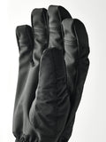 Hestra Adults Ski Gloves - Gauntlet SR 5-finger (Black/Black)