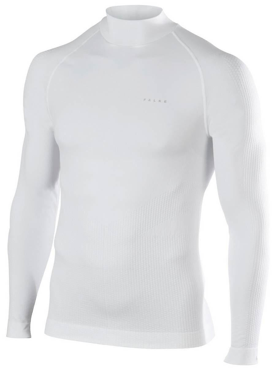 Falke Mens Shirt - Impulse White Ski Long Sleeve