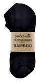 Sock Snob Adults Socks - 6 Pack Trainer Socks Bamboo Organic