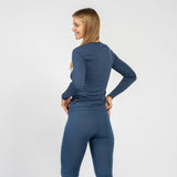 Menique Womens Baselayer Top - LS Lightweight Merino