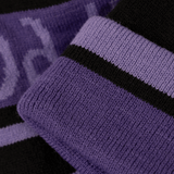 Oddballs Bobble Hat - Black | Purple  |Lilac