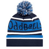 Oddballs Bobble Hat - Navy | Royal | White