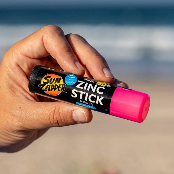 Sun Zapper Sunblock Stick - Pink Zinc SPF 50+