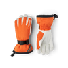 Hestra Adults Ski Gloves - Powder Gauntlet 5 finger (Brick Red)
