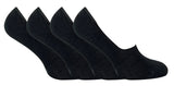 Sock Snob Adults Socks 4 Pairs Bamboo Low Cut Liner