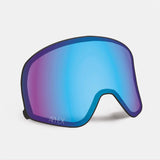 Aphex Adults Ski & Board Goggles - Virgo Black Revo Red Lens and Q View Lens