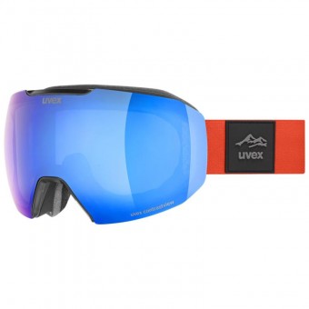 Uvex Adults Ski & Board Goggles - epic ATTRACT CV Black/Blue
