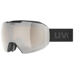 Uvex Adults Ski & Board Goggles - epic ATTRACT CV Black/Silver
