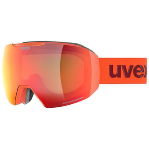 Uvex Adults Ski & Board Goggles - epic ATTRACT CV Fierce Red/Red