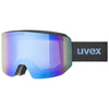 Uvex Adults Ski & Board Goggles - Lace ATTRACT Black/Blue