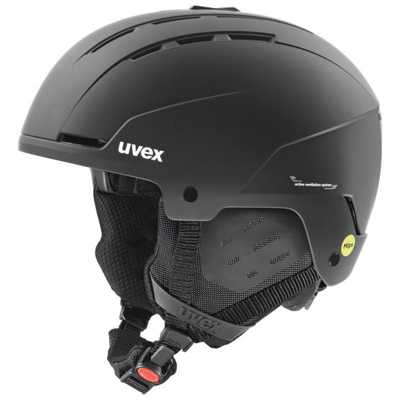 Uvex Adults Ski Helmet - Stance Mips Black