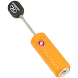 Highlander TSA Barrel Zip Key Lock - Orange