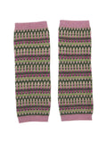 Cadenza Italy Wrist Warmers - Cashmere Blend Geo