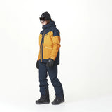 Picture Mens Ski Jacket - Naikoon - Dark Blue Camel Honey L