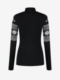 Nikkie Womens Midlayer - Giza Piste Pull (Black) 34