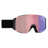 Salice Adults Ski & Board Goggles - 105 DARWX Double Antifog Blue Mirror Adaptive Black Strap S1-S3