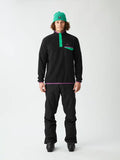 Picture Mens Fleece - Arcca 1/4 Fleece (Black) M