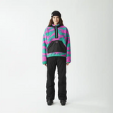 Picture Womens Fleece - Zelkova 1/4 Zip Retro Bliss Print M