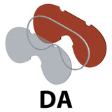 Salice Adults Ski & Board Goggles - 608 Double Antifog Mirror Lens