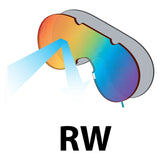 Salice Adults Ski & Board Goggles - 102 Double Antifog Mirror Lens