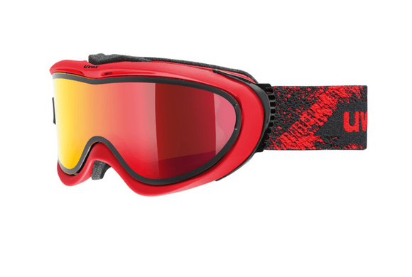 Uvex Adults Ski & Board Goggles - Comanche Take Off OTG S1/S3 Red/Mat
