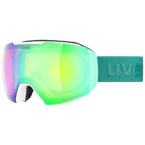 Uvex Adults Ski & Board Goggles - epic ATTRACT CV White/Green