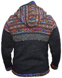 Gheri Adults Woolly Jacket - Fleece Lined Fair Isle