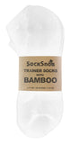 Sock Snob Adults Socks - 6 Pack Trainer Socks Bamboo Organic