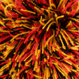 Oddballs Bobble Hat - Black | Yellow | Red