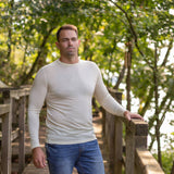 Menique Mens Baselayer Top - LS Lightweight Merino