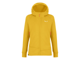 Salewa Womens Fleece Jacket - Puez Hybrid Polarlite Full Zip Hoody