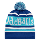 Oddballs Bobble Hat - Royal | Sky | White