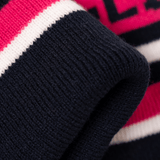 Oddballs Bobble Hat - Navy | Pink | White