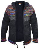 Gheri Adults Woolly Jacket - Fleece Lined Fair Isle