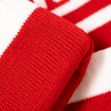 Oddballs Bobble Hat - Cherry | White