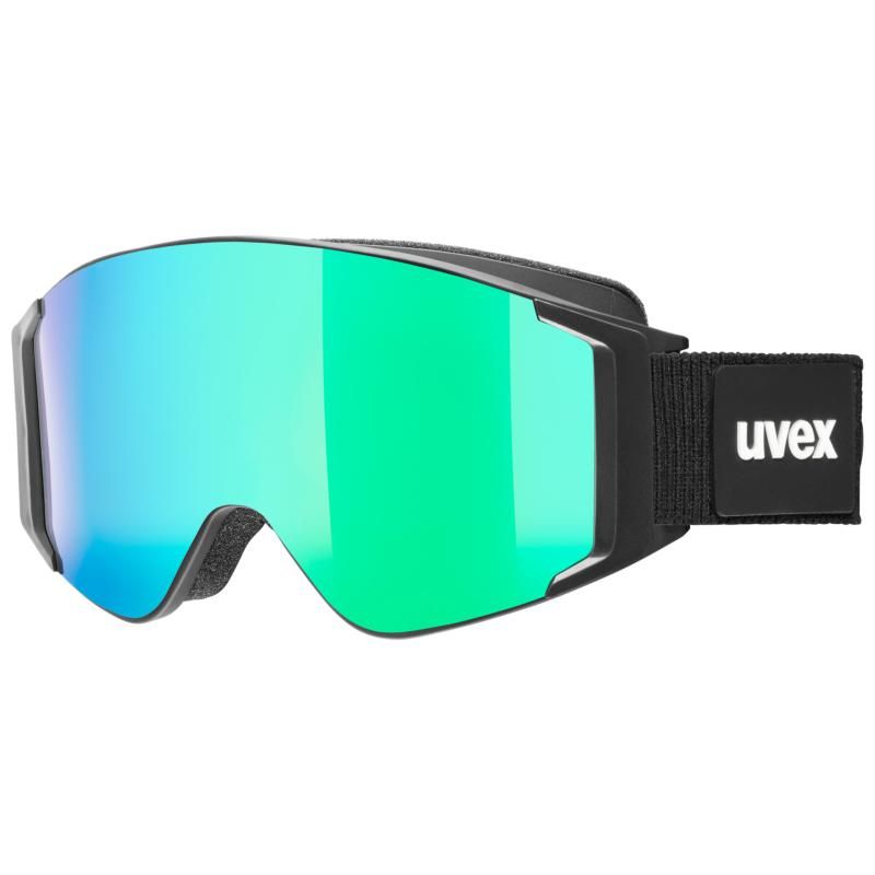 Uvex Adults Ski & Board Goggles - g.gl 3000 TO BLK/GRN