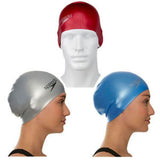 Speedo Adults Swimming Cap - Plain Moulded Silicone