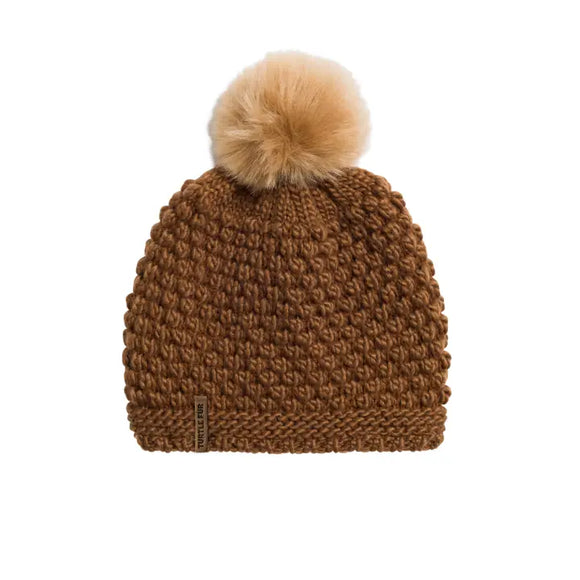 Turtle Fur Adults Beanie - Snowfall