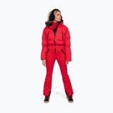 Nikkie Womens Ski Suit - Gemma Jumpsuit (Red) 34