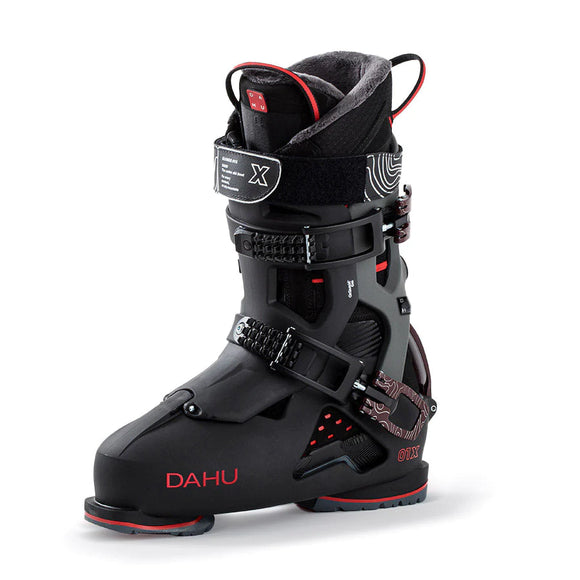 DAHU Men's Écorce 01X Ski Boots (Basalt Black - Black - Red)