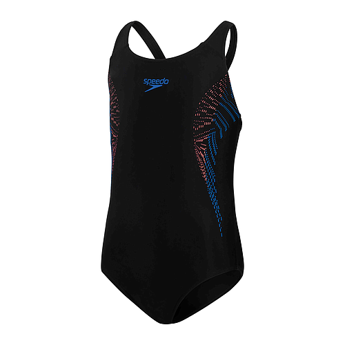 Speedo Junior Swimsuit -  Endurance Plastisol Placement Muscleback