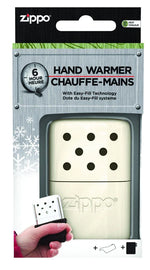 Zippo Handwarmer 6-Hour Refillable - Pearl