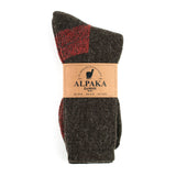 Alpaca Wool Double Layer Unisex Thermal Hiking Socks