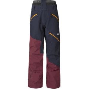 Picture Mens Salopettes/Ski Trousers - Alpin Dark Blue/Ketchup