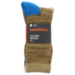 Merrell Adults Hiking Socks -  Crew Lightweight Wool (3 Pack)