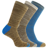 Merrell Lightweight Wool Hiking Crew Socks - 3 Pack