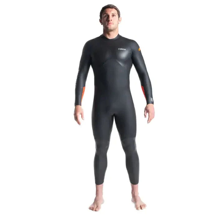C-Skins Mens Swim Wetsuit - Bzip Steamerb Research 4:3 GBS